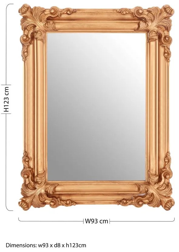 Стенно огледало 93x123 cm Georgia - Premier Housewares