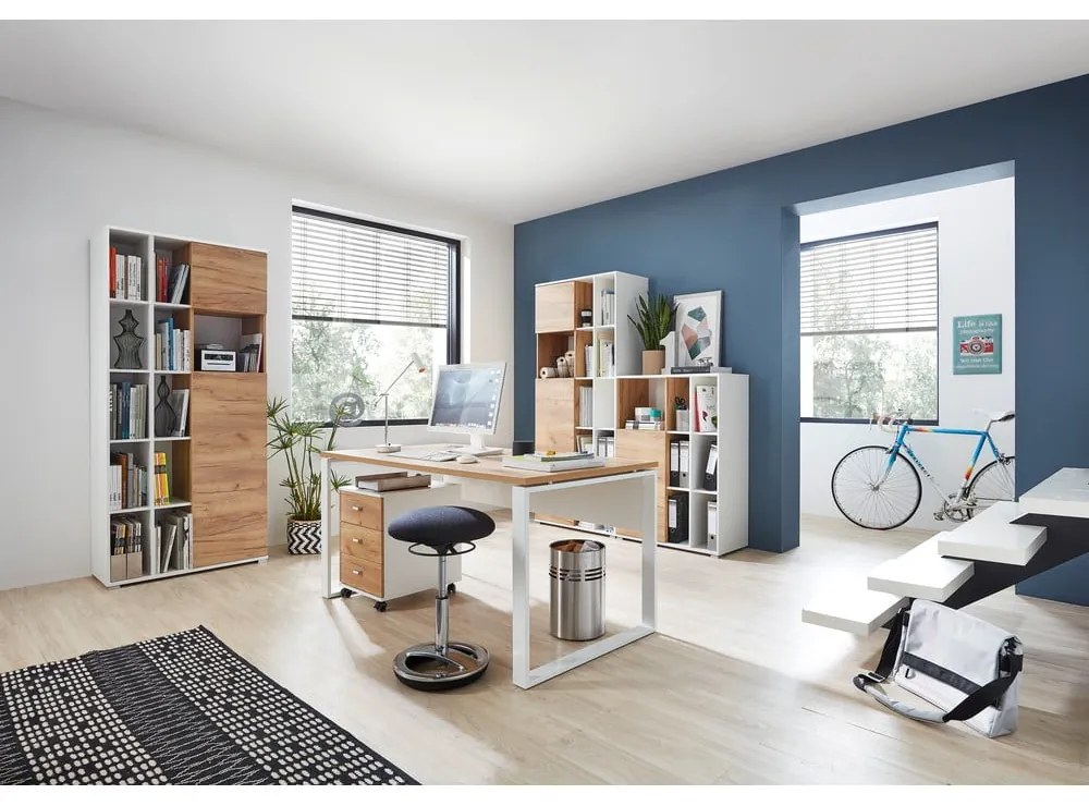 Работна маса от дъб 158x79 cm Lioni - Germania