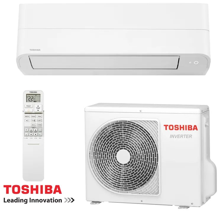 Инверторен климатик Toshiba Essento RAS-B16B2KV2G-E + RAS-16B2AVG-E2, 16000 BTU, 32 м2, А++, R-32, Бял