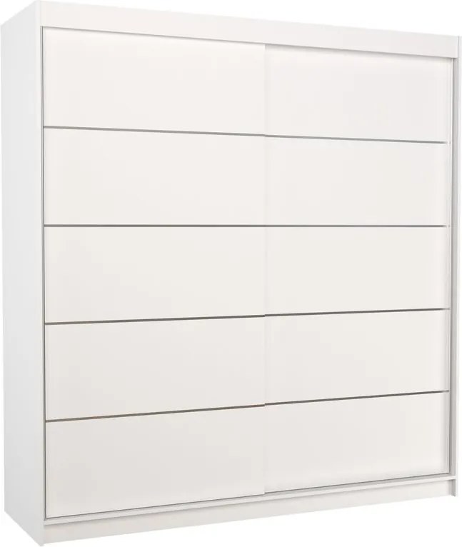 Гардероб Soares 200 плъзгащ се-Leuko