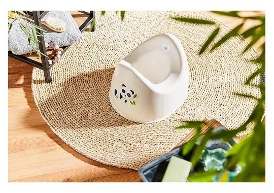 Бяло гърне PANDA - Rotho