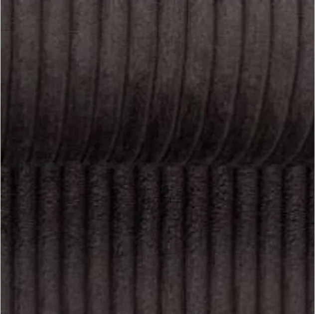 Тъмнокафяв шезлонг от рипсено кадифе Lord – Ropez