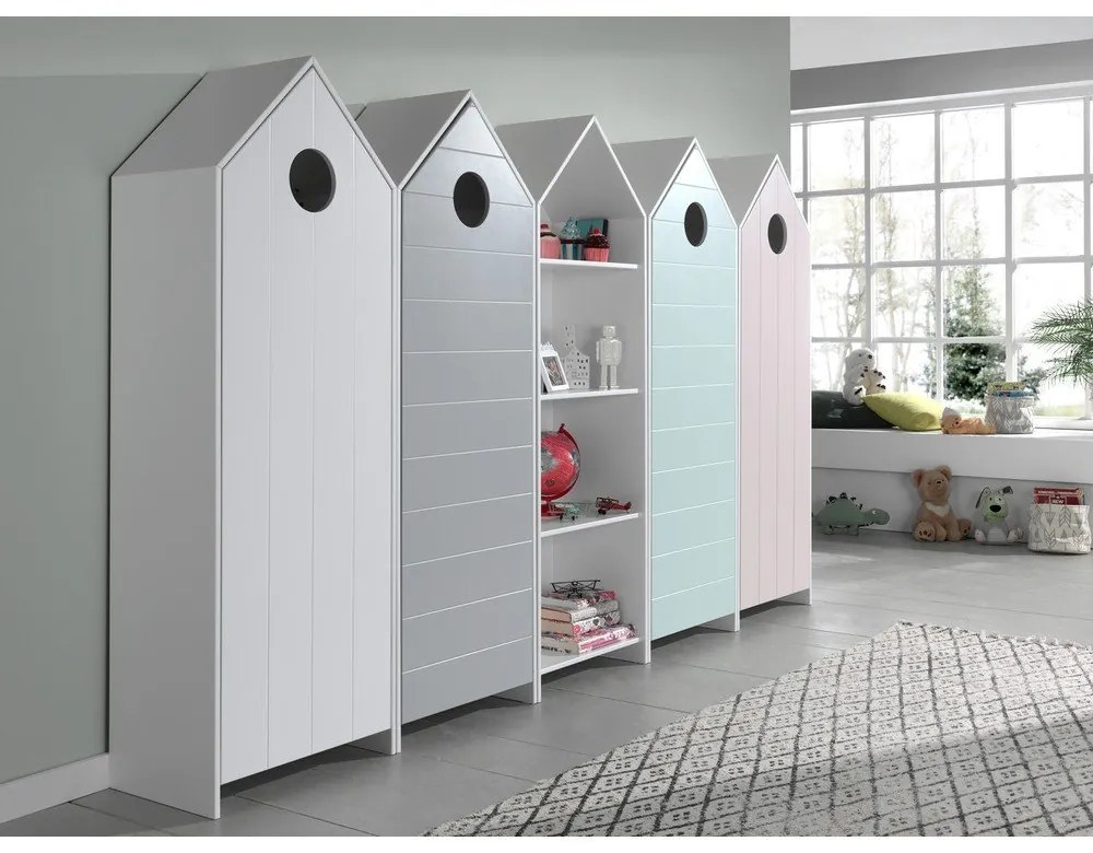 Отворен детски гардероб 228x171,5 cm CASAMI – Vipack