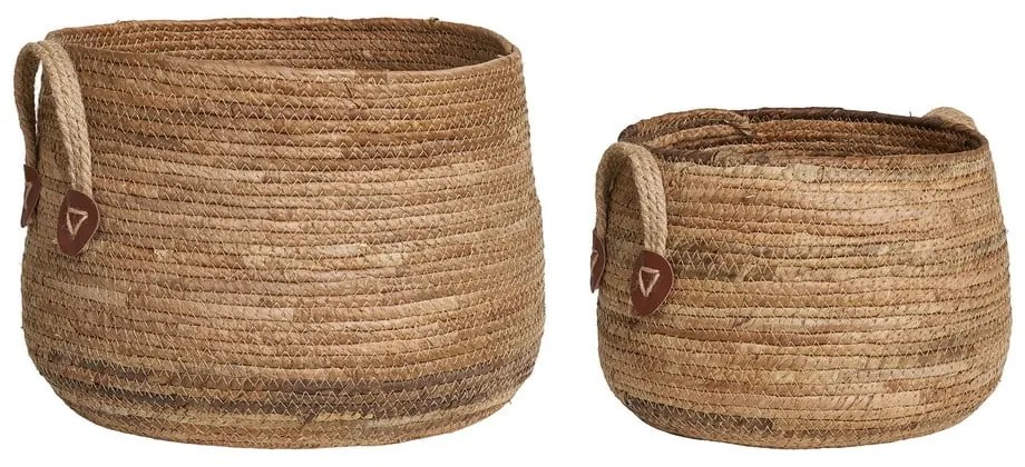 Кошници в комплект от 2 бр. от плетеница ø 39x28,5 cm Aosta – House Nordic