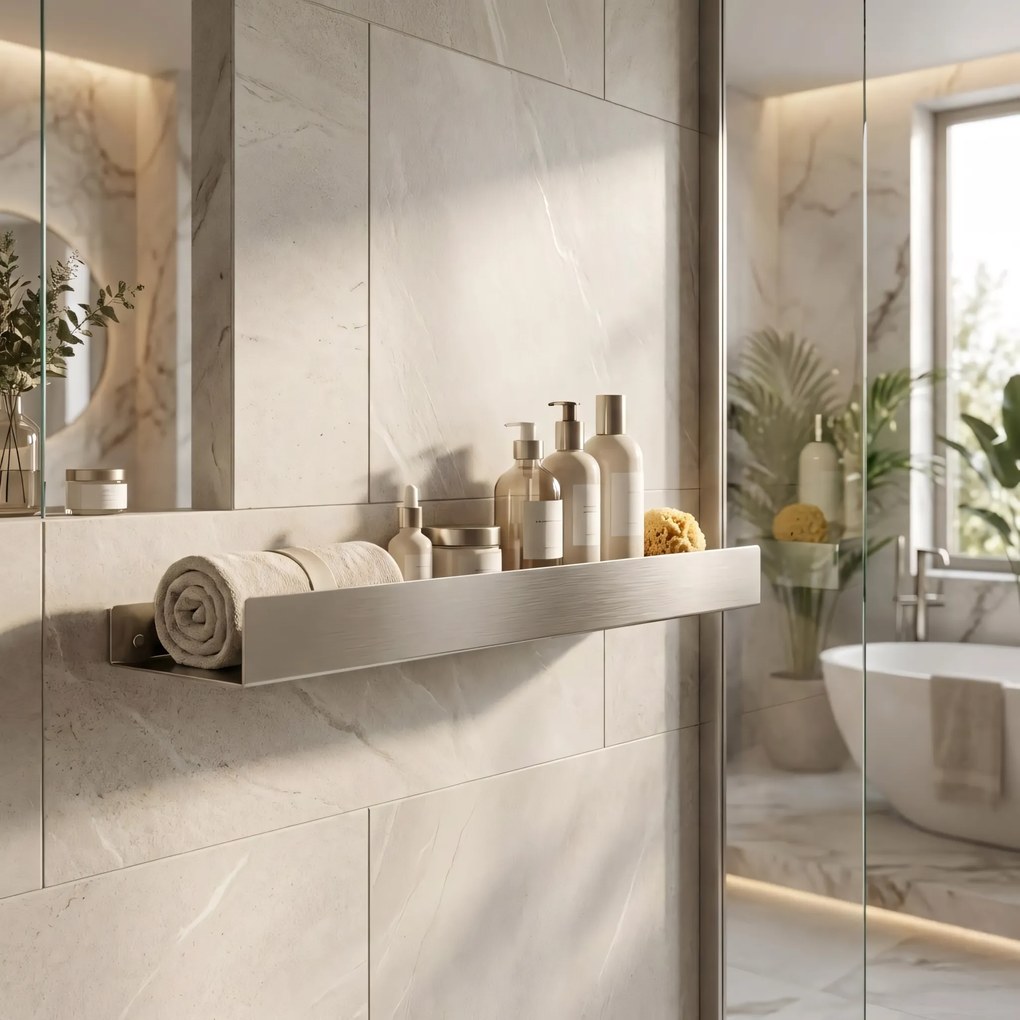 Рафт за баня SF04 60cm steel brush