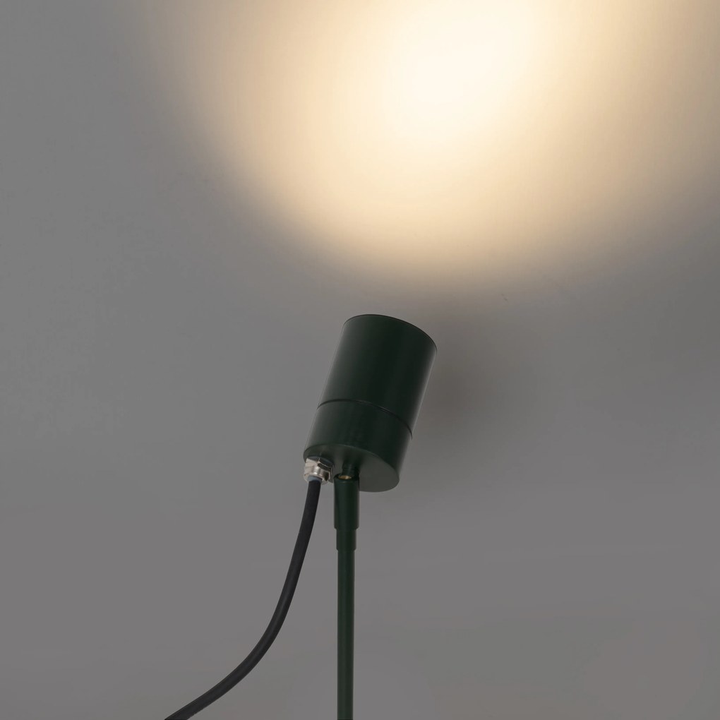 Шип спот тъмнозелен регулируем IP44 - Solo
