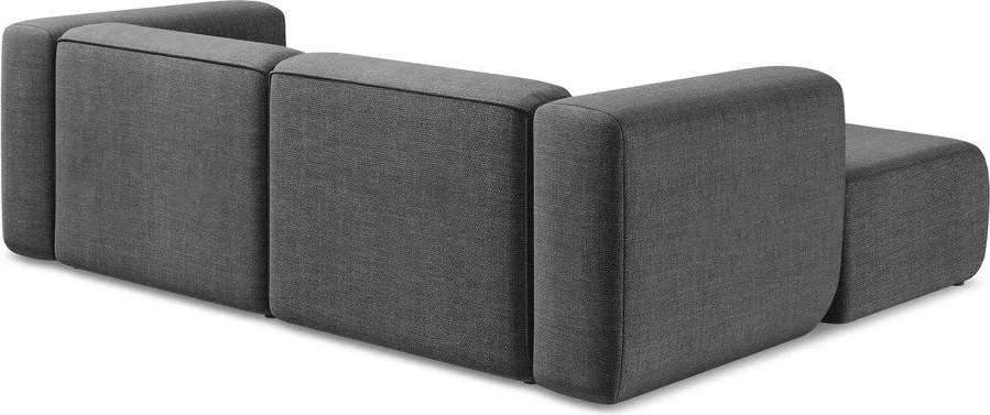 Сив ъглов диван (ляв ъгъл) Ekahi – Makamii