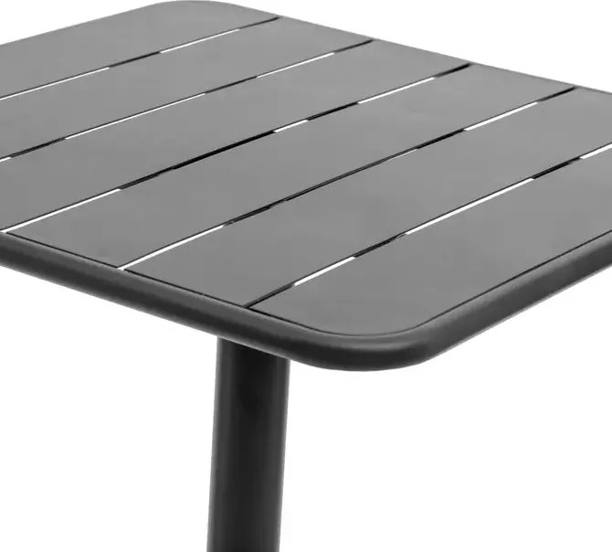 Градинска квадратна маса Hesperide Phuket - Графит