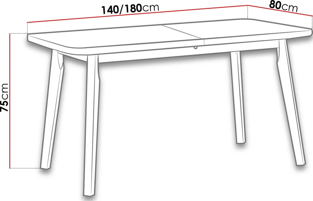 Разтегателна маса Anslo VI - Fusiko-Leuko