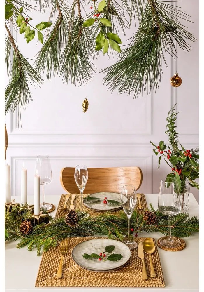 Постелка от ратан 40x30 cm - Tiseco Home Studio