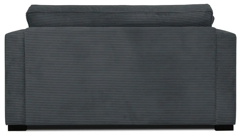 Сив диван от рипсено кадифе 132 cm Mobby – Scandic