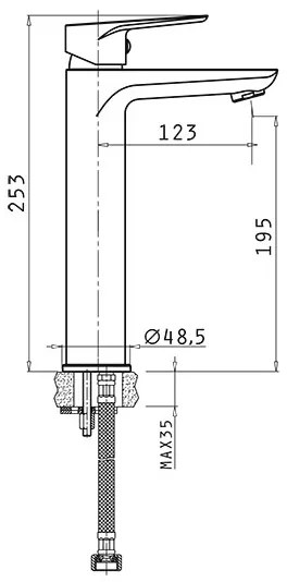Смесител за мивка Libreto XL