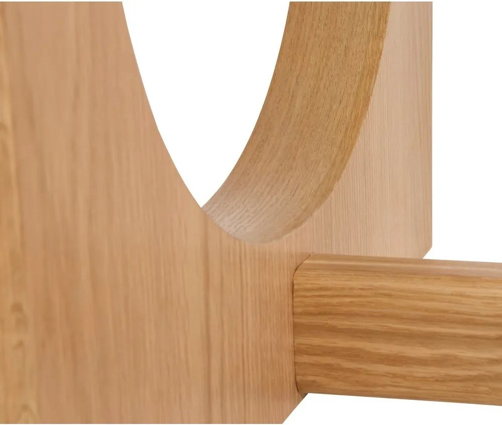 Сгъваема трапезна маса от декор от дъб 95x180 cm Flow – Unique Furniture