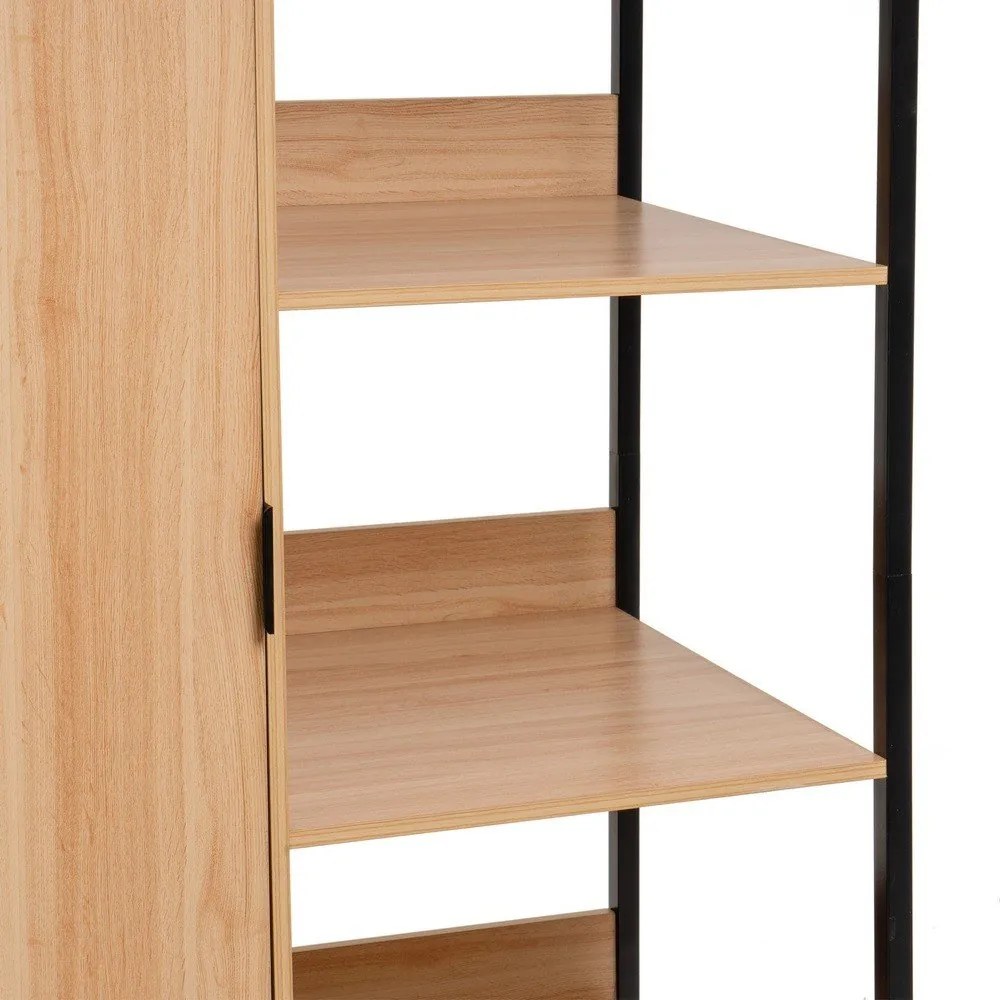 Отворен гардероб в естествен цвят 100x190x48 cm Armarios – Casa Selección