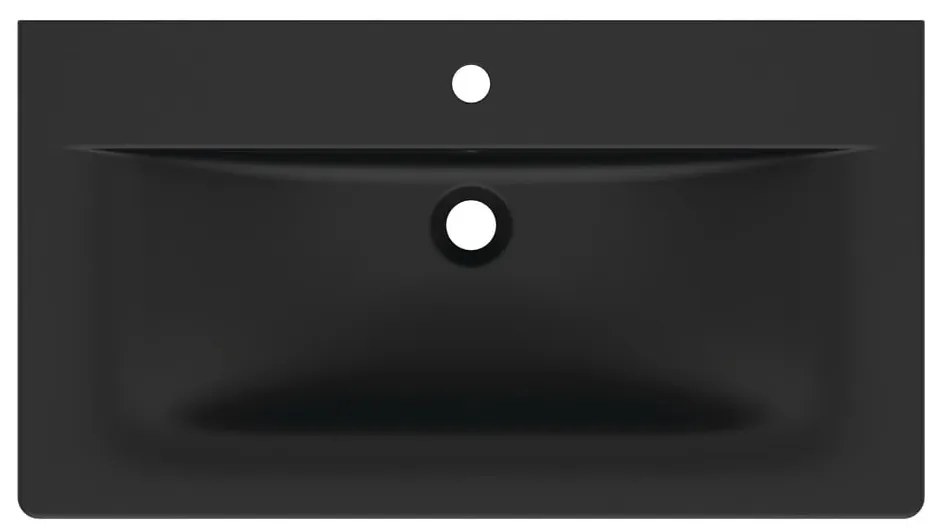 Матово-черна керамична мивка 84x46 cm Silk Black – Ideal Standard