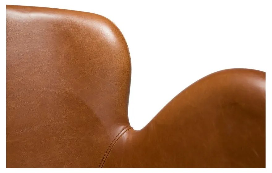 Светлокафяв фотьойл от изкуствена кожа Gaia - DAN-FORM Denmark