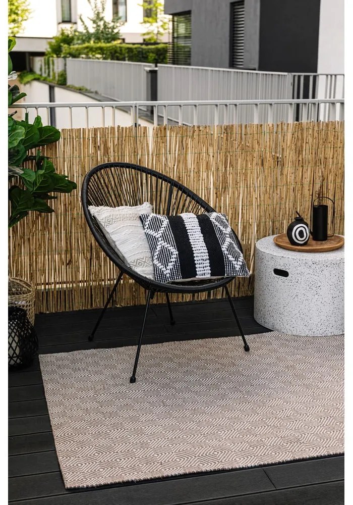 Възглавница за открито от рециклирана пластмаса Lagos, 45 x 45 cm - Green Decore