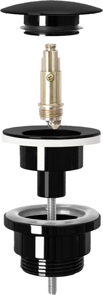 Изпускателен клапан Rea BLACK METALIC