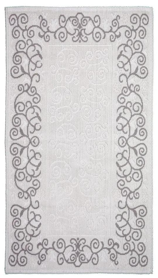 Сив и бежов памучен килим , 80 x 150 cm Orkide - Vitaus