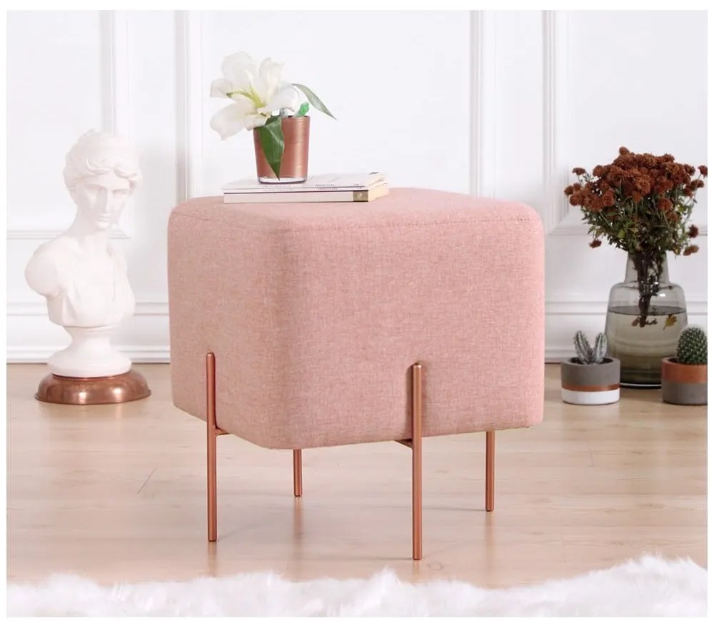 Светлорозов стол Copper – Artie