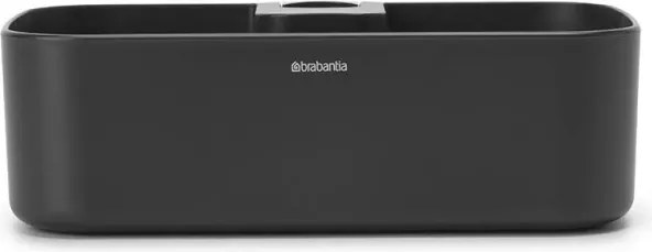 Органайзер за душ Brabantia ReNew 1004186, 7.5х13.3х24.4 см, Дъно с отвори за вода, Устойчивост на корозия, Тъмносив