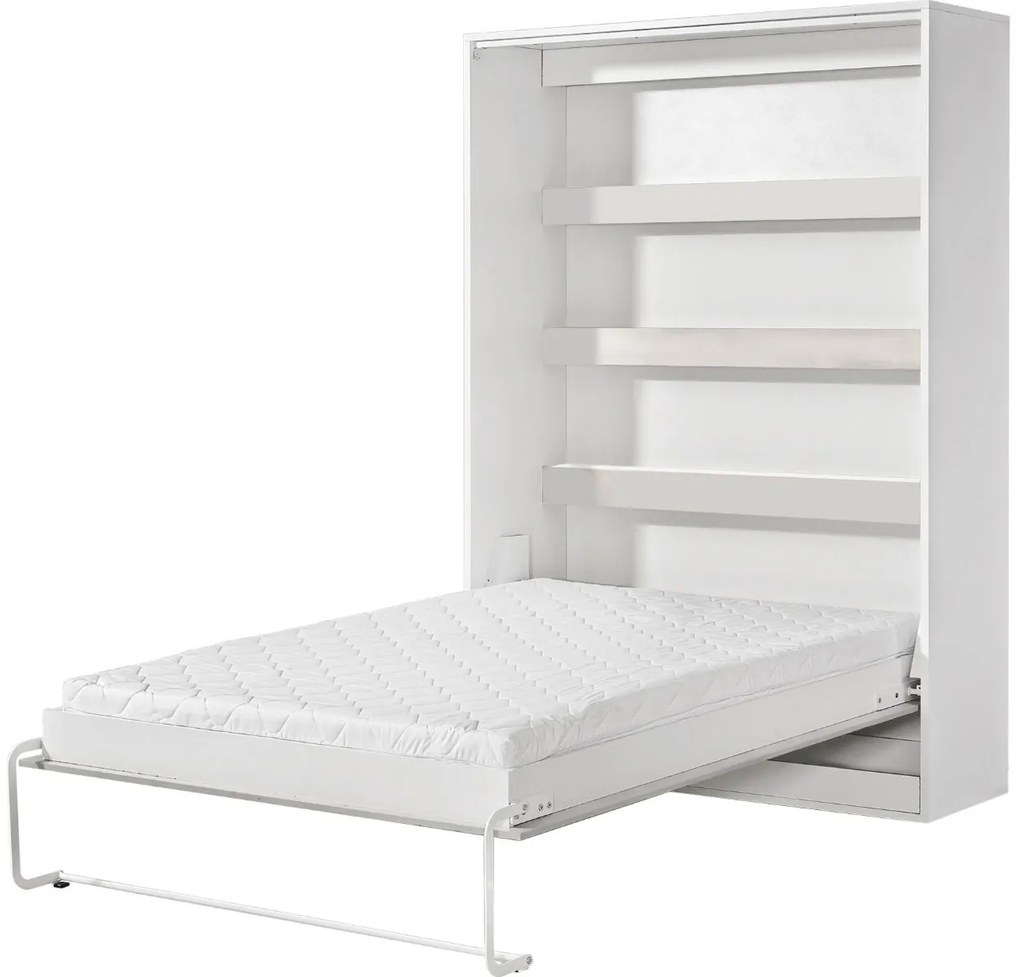 Стенно Легло Етер II-Бяло-Черен-120 х 200