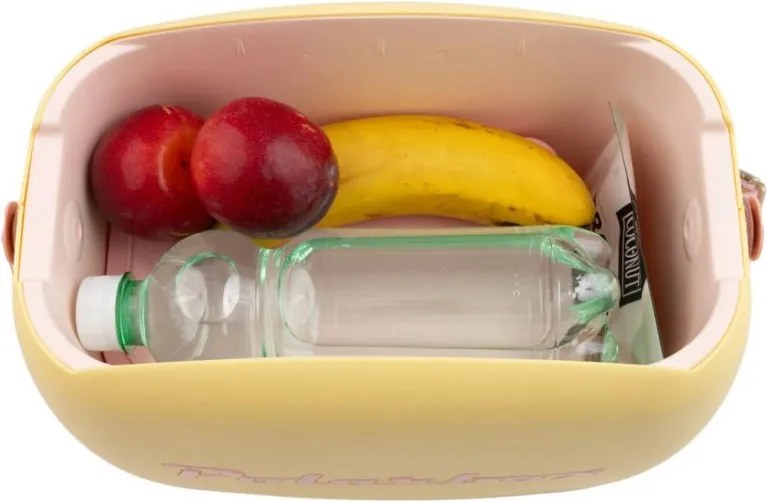 Хладилна чанта Polarbox Pop, 6 литра, Включени 2 кутии за обяд, Запазва студено до 24 часа, Син/Розов