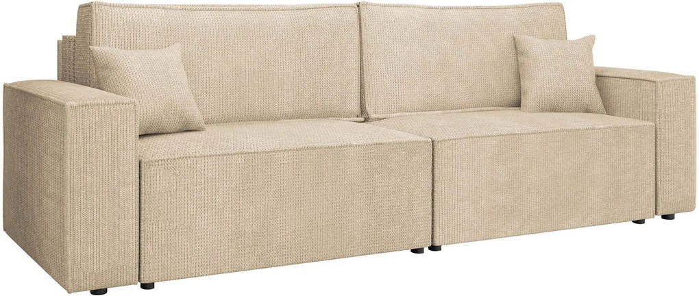 Разтегателен диван Karl двуместен-Бежов