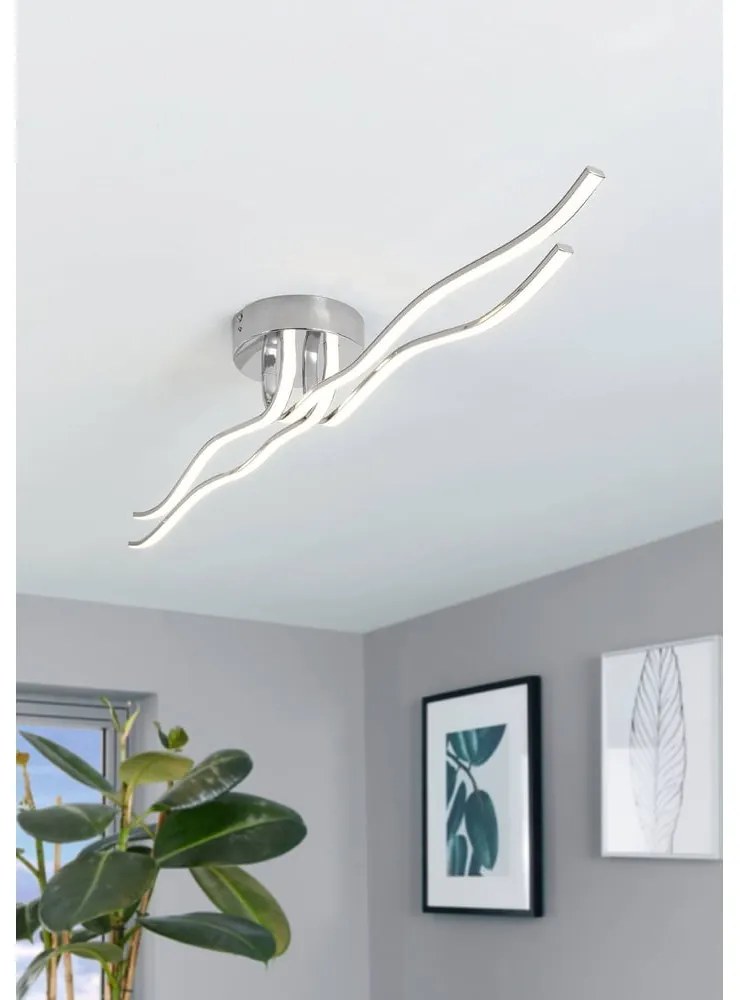 LED осветително тяло за таван в сребрист цвят 16x108,5 cm RONCADE – EGLO