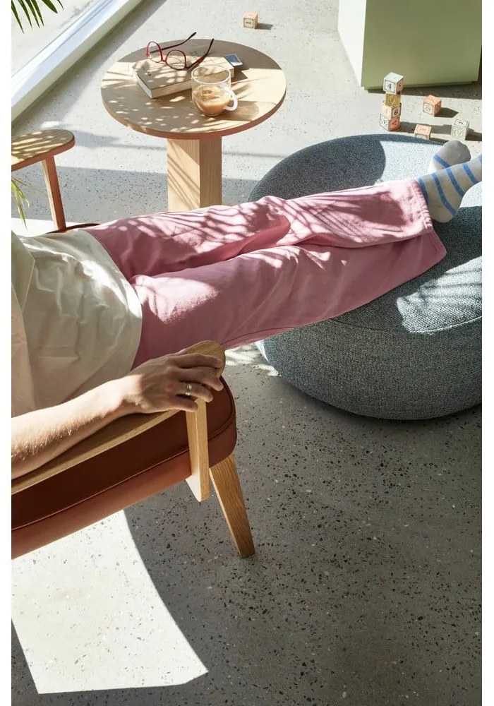 Сива табуретка Marshmellow – Hübsch