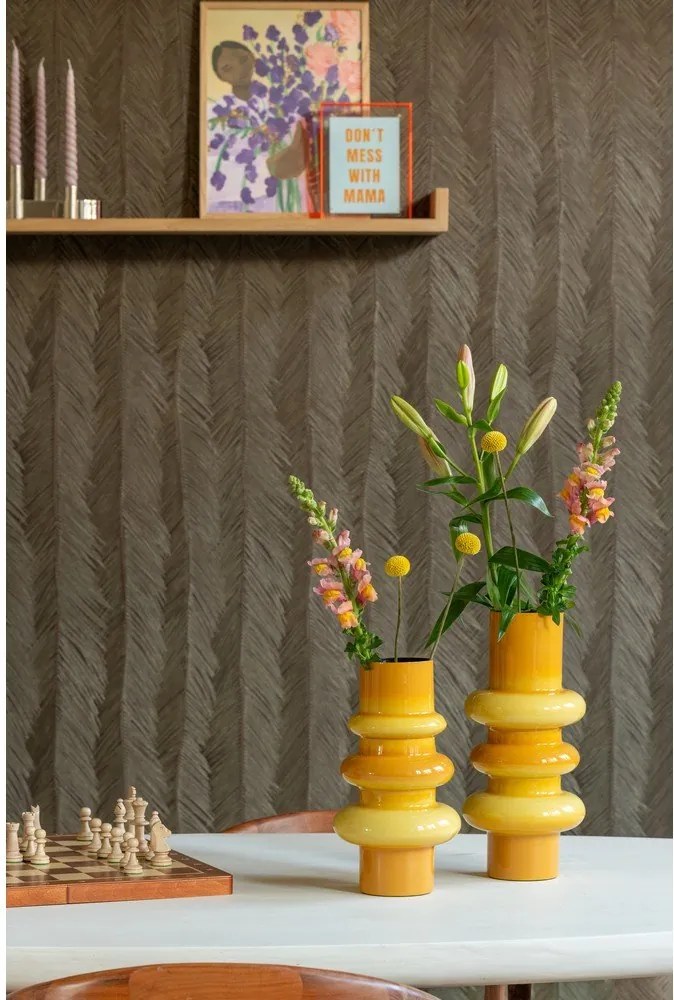 Оранжева желязна ваза (височина 30 cm) Grato – PT LIVING