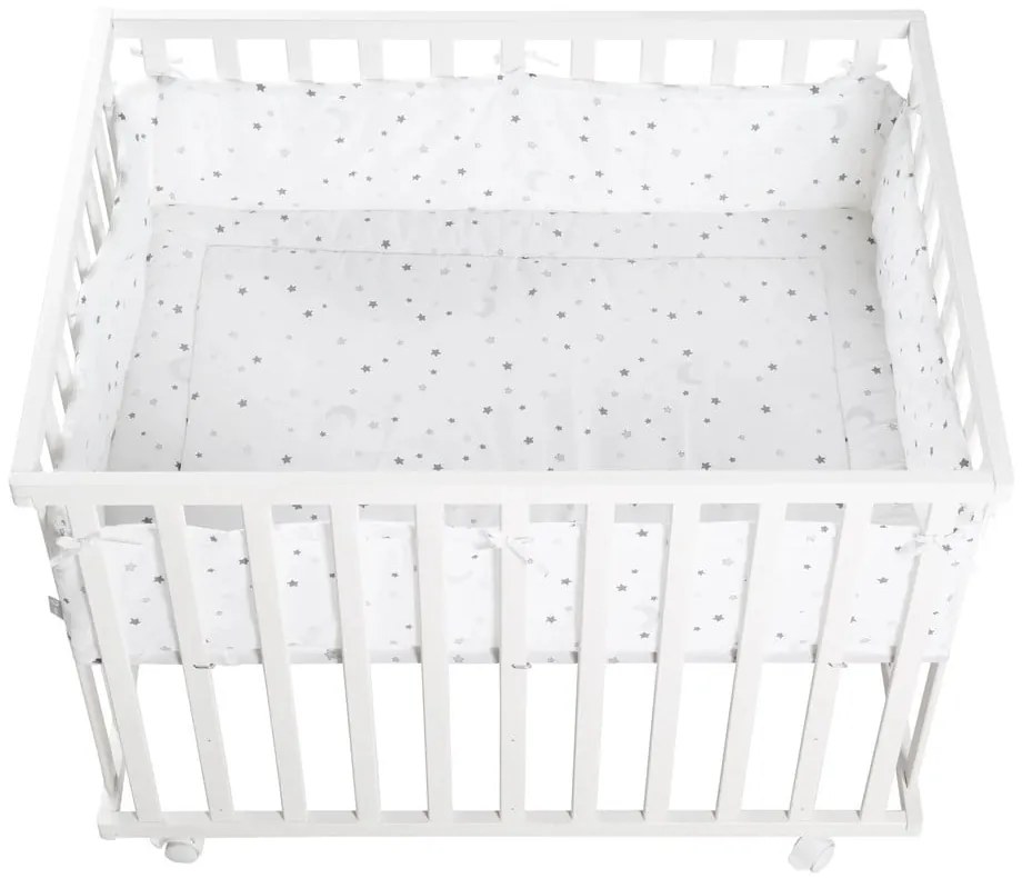 Бяла кошара за игра 100x75 cm Sternenzauber - Roba