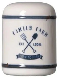 Horecano - Порцеланова солница 6x6x7.9см HAPPY FARM- (HF-56220)