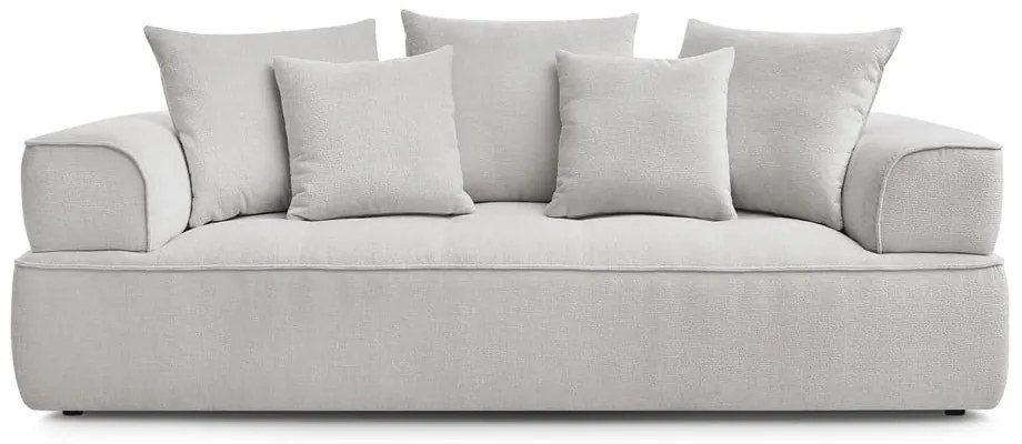 Светлосив шенилов диван 237 cm Whesley – Bobochic Paris