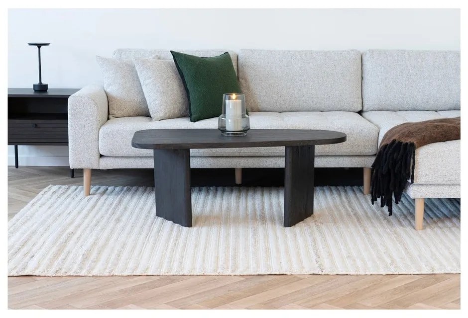 Тъмнокафява масичка за кафе 50x100 cm Melo – House Nordic