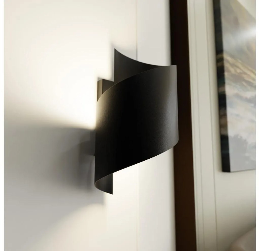 Аплик SPINER 1xG9/8W/230V черен