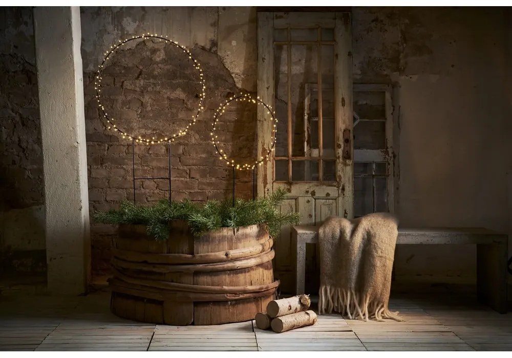 Осветен декоративен кръг с LED, височина 120 cm Barlumi - Star Trading