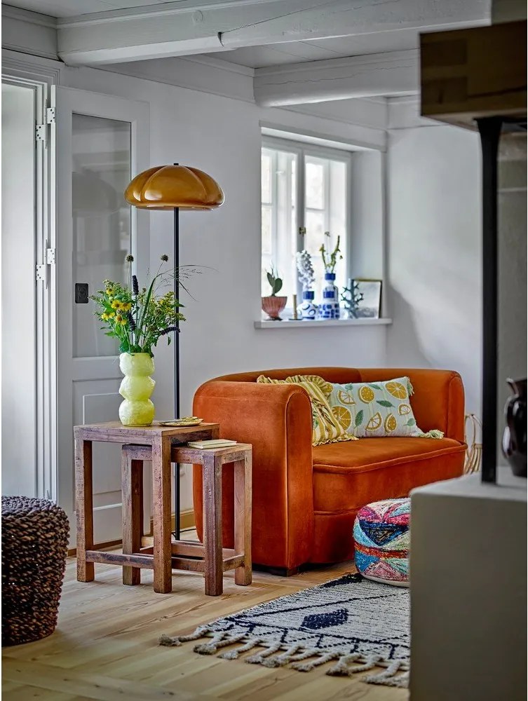 Странични масички в комплект 2 бр. от рециклирано дърво 40x36 cm Galen – Bloomingville