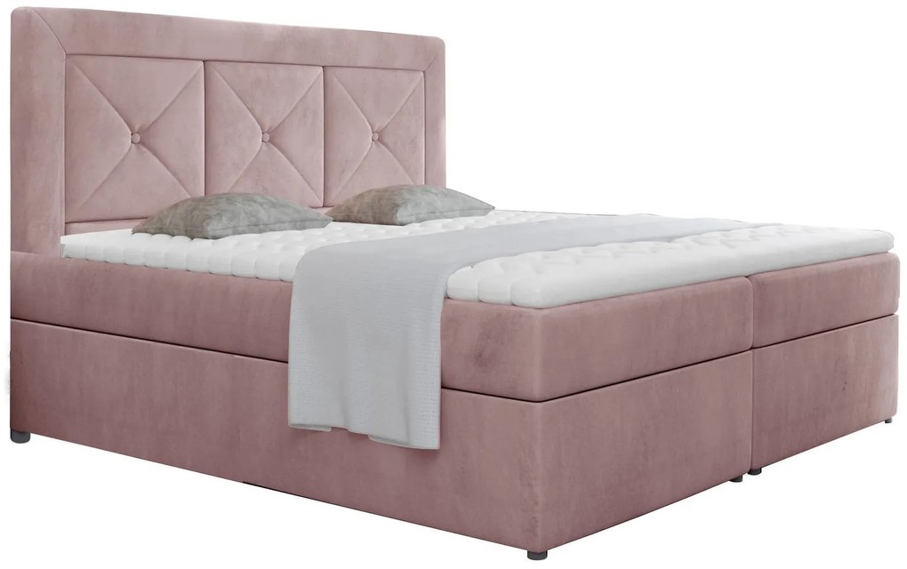 Тапицирано легло Irma-140 x 200-Roz