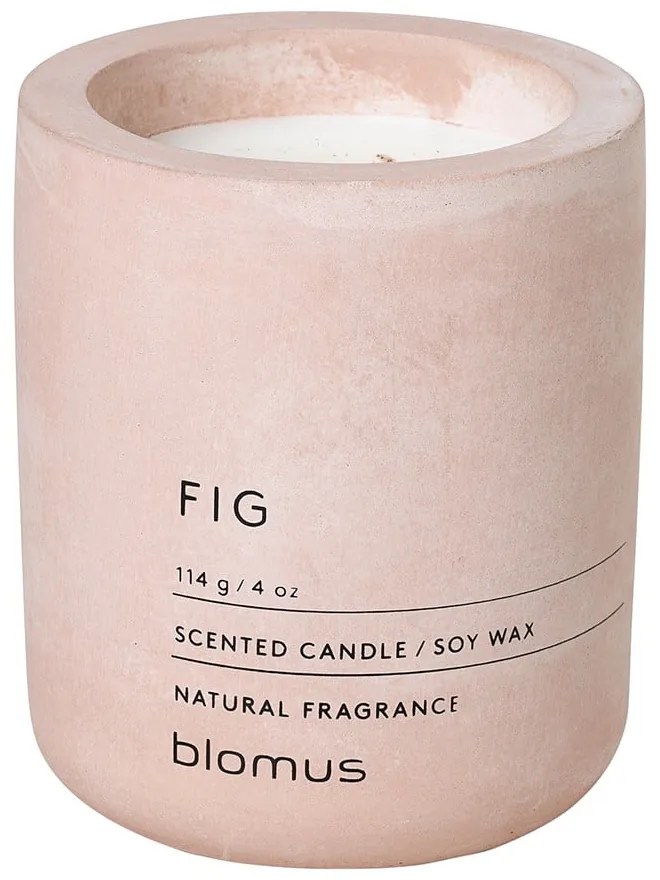 Свещ от соев восък с време на горене 24 h Fraga: Fig – Blomus
