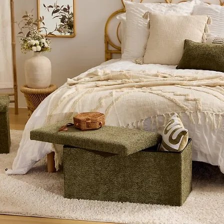 Пейка със съхранение atmosphera Soana, Каки, 38 cm