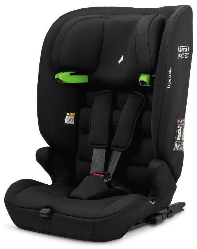 OSANN - Детско столче за автомобил Lupo ISOFIX i-Size 76-150 cm, черно