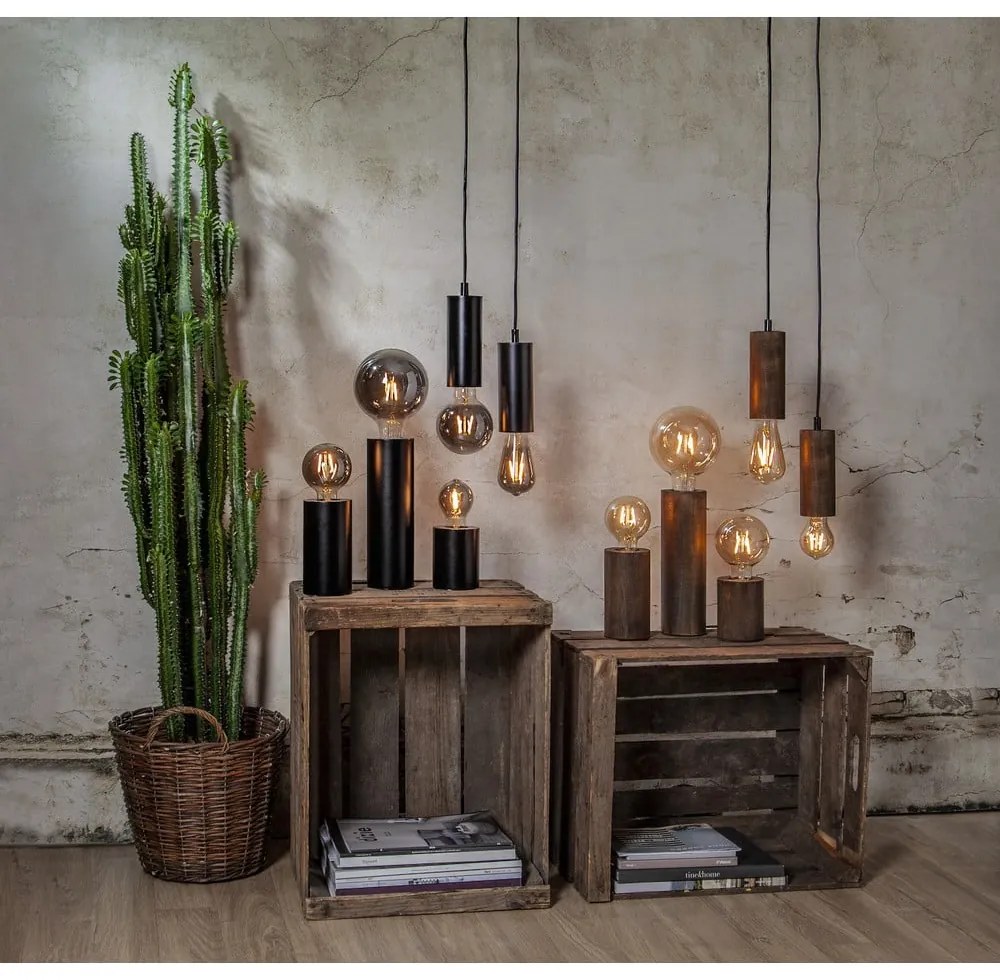 Топла LED крушка с нажежаема жичка E27, 1 W Plain Amber - Star Trading