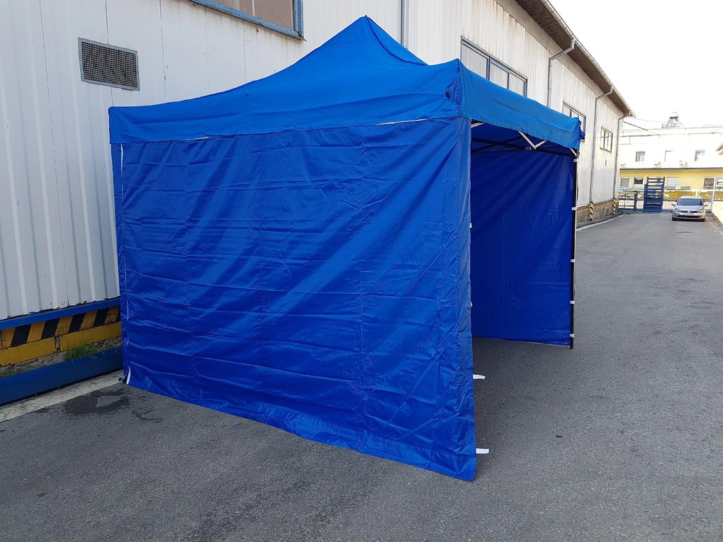 Шатра тип хармоника 3x3 синя SQ