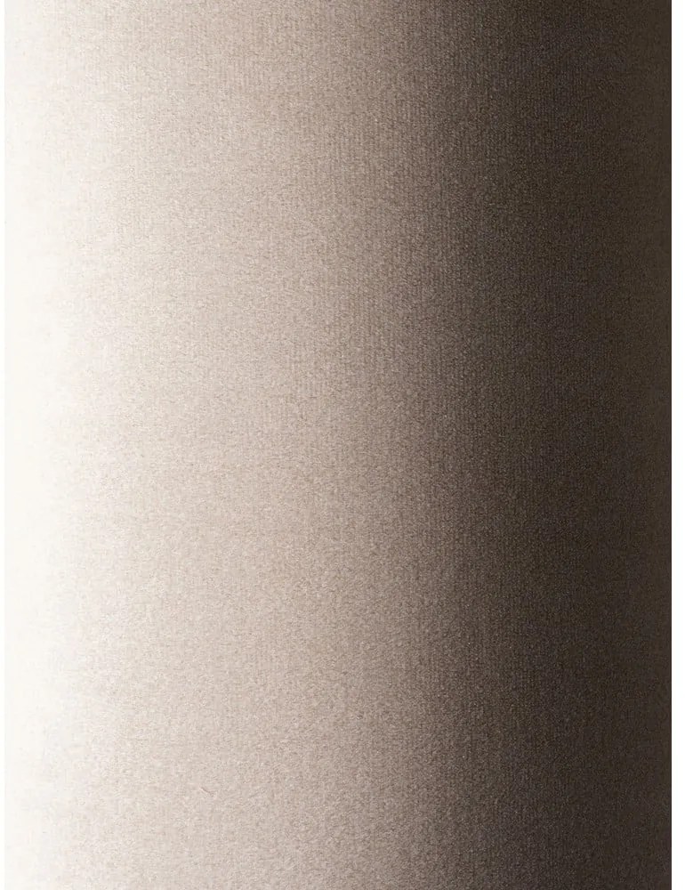 Бежов кадифен детски пуф Bear – Wigiwama