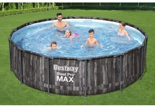 Сглобяем басейн Steel Pro Max 4.2 метра - Bestway