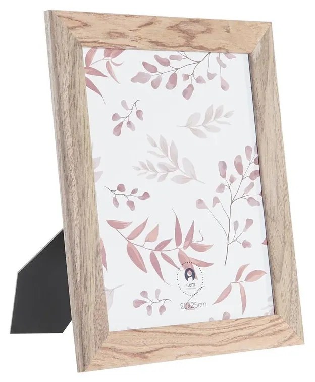 Рамка за снимки DKD Home Decor Кафяв 25 x 1 x 30 cm Дървен MDF (2 броя)