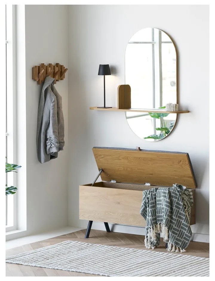 Черна LED настолна лампа (височина 37 cm) Bradford – House Nordic