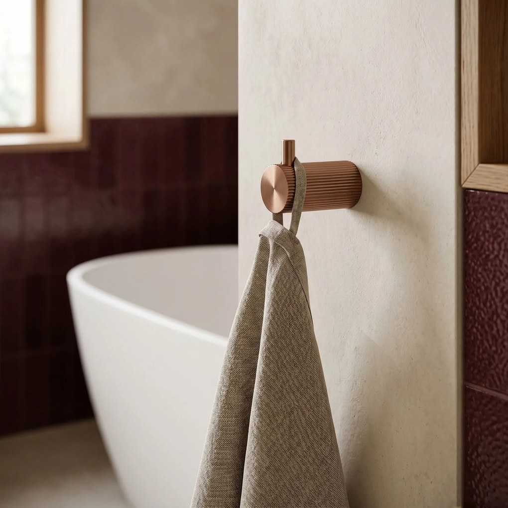 Закачалка за баня 64104 SOLO Brush Copper