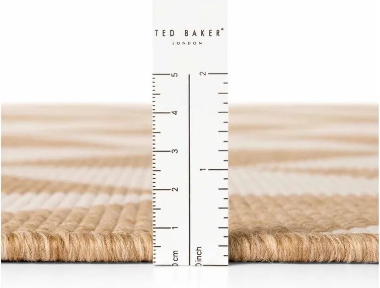 Кремава/в естествен цвят пътека за открито и закрито 80x200 cm Haringey Terrick – Ted Baker